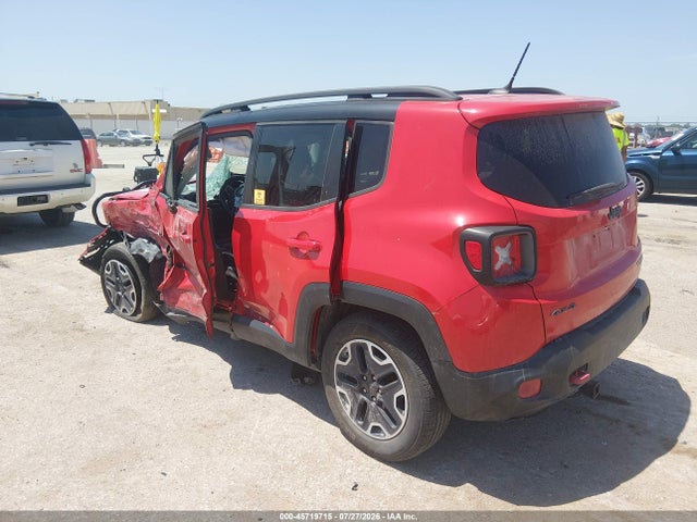 2016 Jeep Renegade Trailhawk მანქანა იყიდება აუქციონზე, vin: ZACCJBCT5GPD47372, აუქციონის ნომერი: 45719715