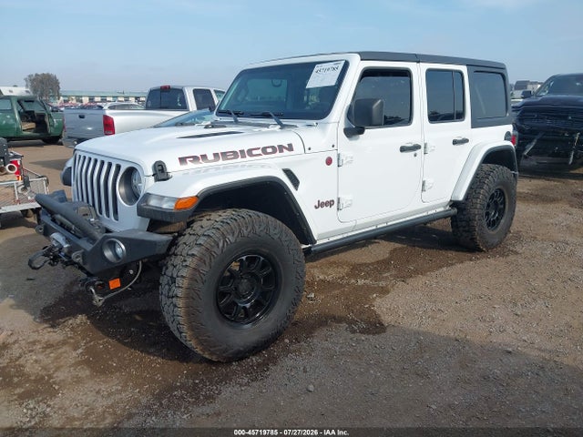 45719785 :رقم المزاد ، 1C4HJXFG5MW505628 vin ، 2021 Jeep Wrangler Unlimited Rubicon 4x4 مزاد بيع