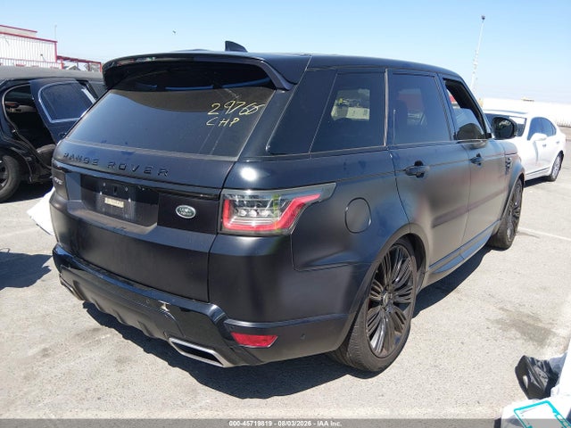 Aukcja sprzedaży 2019 Land Rover Range Rover Sport Hse Dynamic, vin: SALWV2SV3KA841283, numer aukcji: 45719819