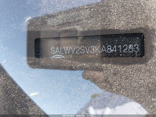 Aukcja sprzedaży 2019 Land Rover Range Rover Sport Hse Dynamic, vin: SALWV2SV3KA841283, numer aukcji: 45719819