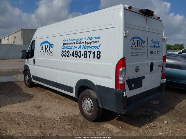 45719836 :رقم المزاد ، 3C6LRVDG6RE132540 vin ، 2024 Ram Promaster 2500 Tradesman High Roof 159 Wb W/pass Seat مزاد بيع