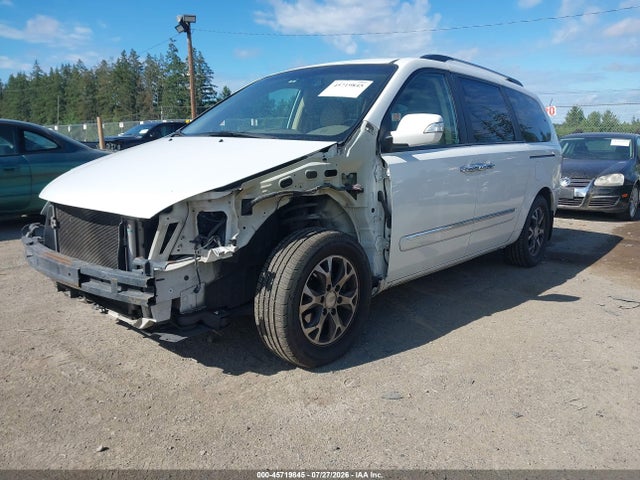 KIA SEDONA EX 2014 KNDMH4C77E6564744 Image 2