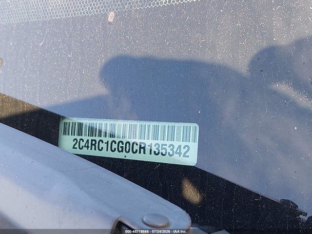 45719866 :رقم المزاد ، 2C4RC1CG0CR135342 vin ، 2012 Chrysler Town & Country Touring-l مزاد بيع