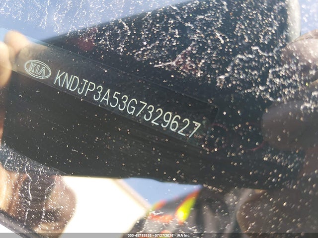 KIA SOUL + 2016 KNDJP3A53G7329627 Image 9
