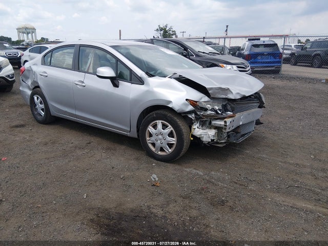 2012 Honda Civic Lx მანქანა იყიდება აუქციონზე, vin: 19XFB2F54CE332358, აუქციონის ნომერი: 45720031