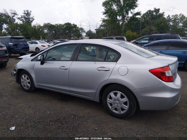 2012 Honda Civic Lx მანქანა იყიდება აუქციონზე, vin: 19XFB2F54CE332358, აუქციონის ნომერი: 45720031