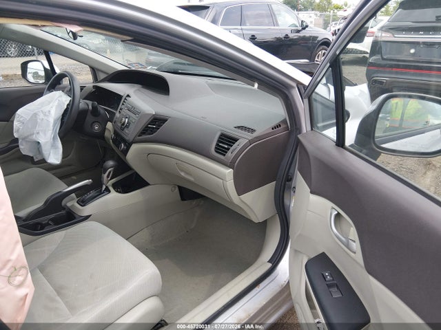 2012 Honda Civic Lx მანქანა იყიდება აუქციონზე, vin: 19XFB2F54CE332358, აუქციონის ნომერი: 45720031