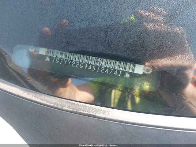 2004 Chevrolet Corvette მანქანა იყიდება აუქციონზე, vin: 1G1YY22G945124741, აუქციონის ნომერი: 45720090