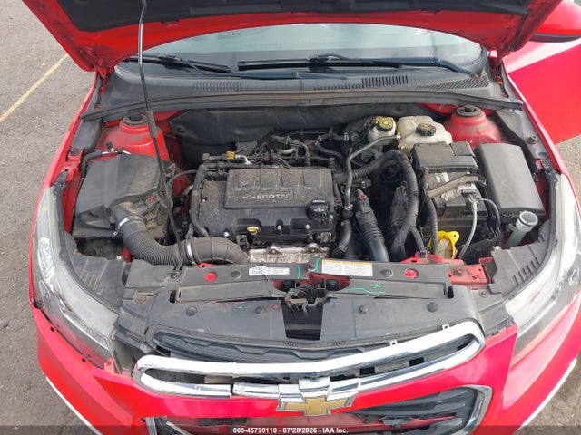 45720110 :رقم المزاد ، 1G1PE5SB9F7256335 vin ، 2015 Chevrolet Cruze 2lt Auto مزاد بيع