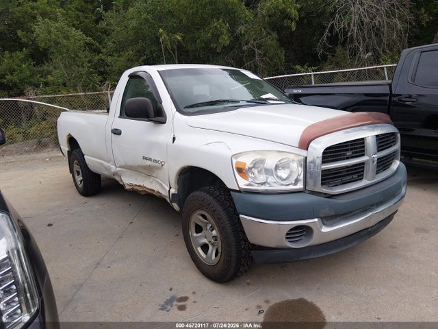 Продажа на аукционе авто 2007 Dodge Ram 1500 St, vin: 1D7HU16P27J608369, номер лота: 45720117