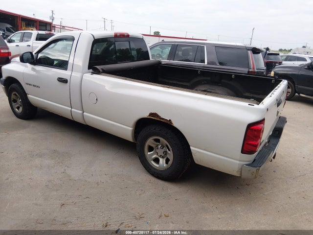 Продажа на аукционе авто 2007 Dodge Ram 1500 St, vin: 1D7HU16P27J608369, номер лота: 45720117