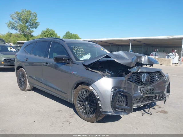 2025 Acura Mdx A-spec Advance Package მანქანა იყიდება აუქციონზე, vin: 5J8YE1H96SL027655, აუქციონის ნომერი: 45720133