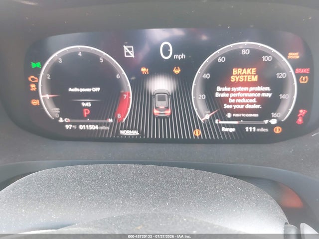 2025 Acura Mdx A-spec Advance Package მანქანა იყიდება აუქციონზე, vin: 5J8YE1H96SL027655, აუქციონის ნომერი: 45720133