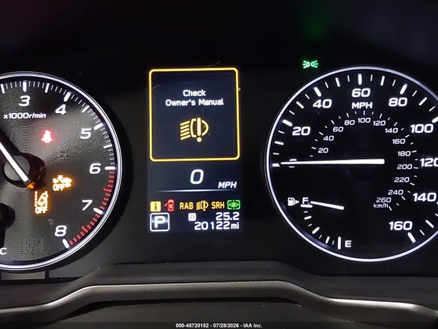 45720152 :رقم المزاد ، 4S4BTAPC3R3219354 vin ، 2024 Subaru Outback Touring مزاد بيع