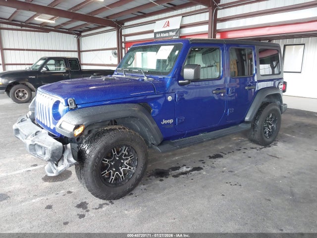 Aukcja sprzedaży 2019 Jeep Wrangler Unlimited Sport S 4x4, vin: 1C4HJXDG5KW568888, numer aukcji: 45720171