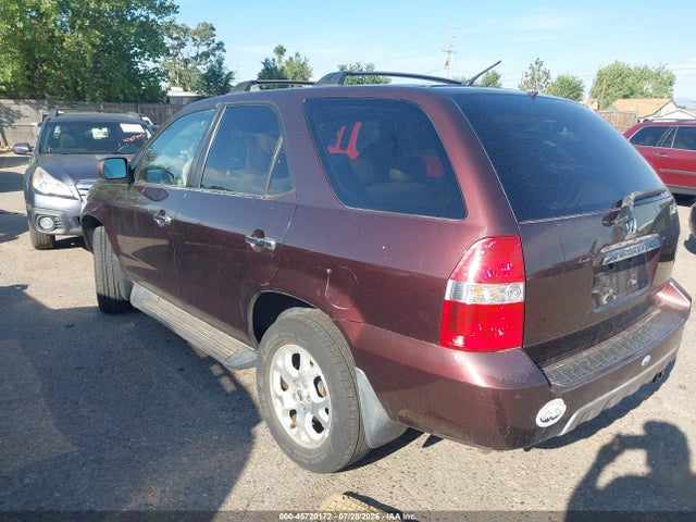 2001 Acura Mdx მანქანა იყიდება აუქციონზე, vin: 2HNYD18861H532559, აუქციონის ნომერი: 45720172