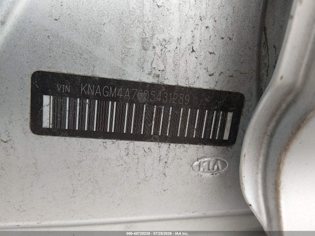 Продаж на аукціоні авто 2013 Kia Optima Lx, vin: KNAGM4A76D5431289, номер лоту: 45720238