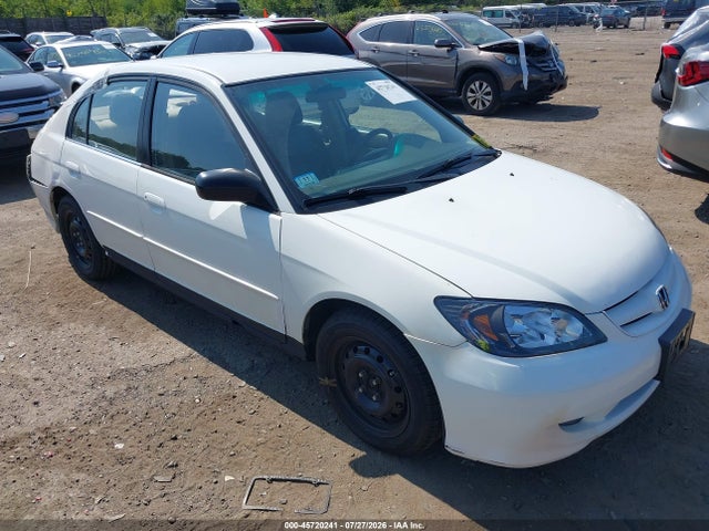 45720241 :رقم المزاد ، 2HGES16555H580472 vin ، 2005 Honda Civic Lx مزاد بيع