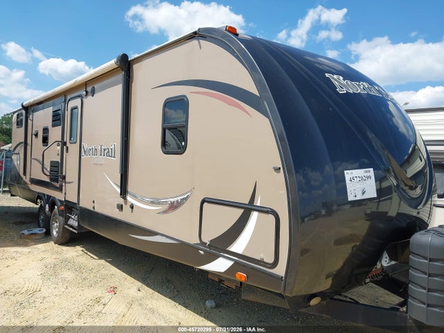 Aukcja sprzedaży 2014 Heartland North Trail Travel Trailer, vin: 5SFNB3722EE266099, numer aukcji: 45720299