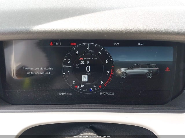 Aukcja sprzedaży 2018 Land Rover Range Rover Velar P380 Se R-dynamic, vin: SALYL2RV8JA759312, numer aukcji: 45720446
