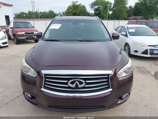 2013 Infiniti Jx35 მანქანა იყიდება აუქციონზე, vin: 5N1AL0MM0DC307497, აუქციონის ნომერი: 45720453