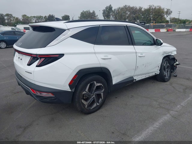 KM8JFCA10NU067950 Hyundai Tucson Hybrid Sel Convenience