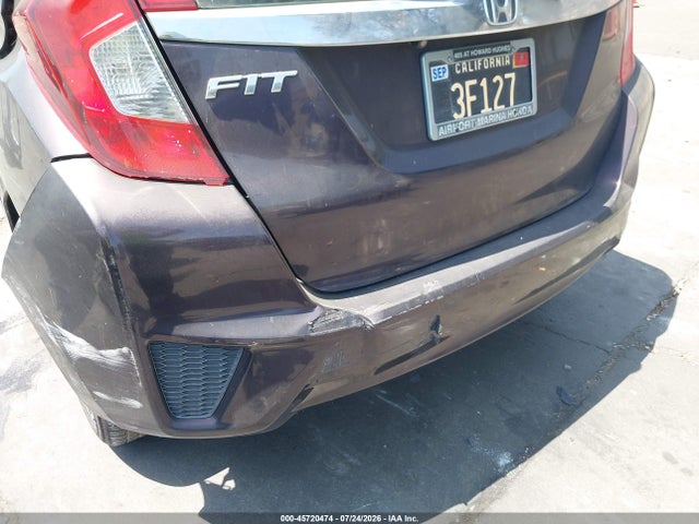 Продаж на аукціоні авто 2016 Honda Fit Ex, vin: JHMGK5H76GS009077, номер лоту: 45720474