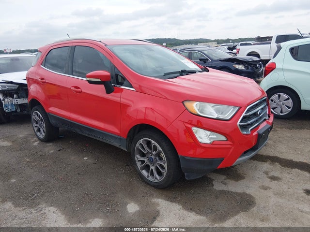 Aukcja sprzedaży 2020 Ford Ecosport Titanium, vin: MAJ6S3KL5LC360838, numer aukcji: 45720528