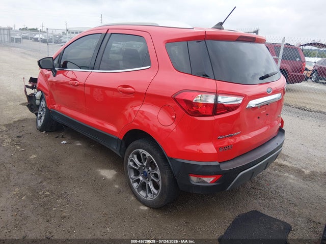 Aukcja sprzedaży 2020 Ford Ecosport Titanium, vin: MAJ6S3KL5LC360838, numer aukcji: 45720528