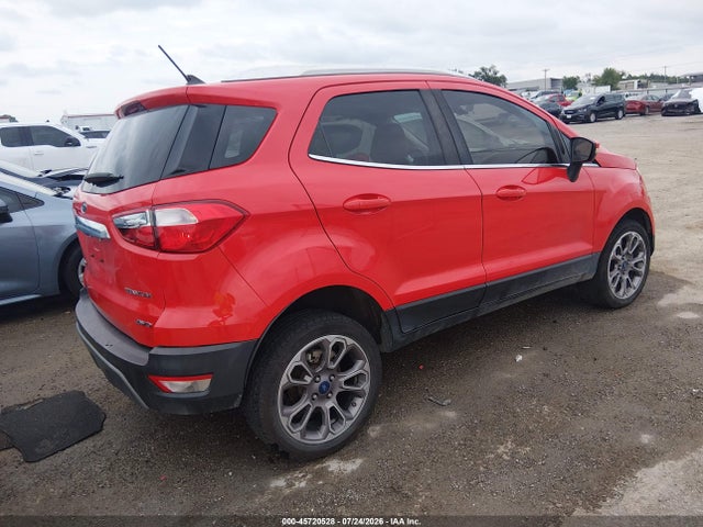 Aukcja sprzedaży 2020 Ford Ecosport Titanium, vin: MAJ6S3KL5LC360838, numer aukcji: 45720528