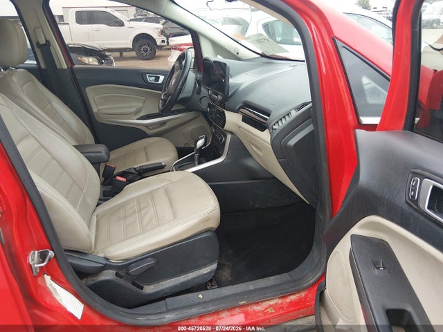 Aukcja sprzedaży 2020 Ford Ecosport Titanium, vin: MAJ6S3KL5LC360838, numer aukcji: 45720528