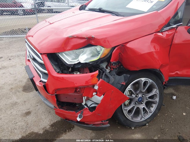 Aukcja sprzedaży 2020 Ford Ecosport Titanium, vin: MAJ6S3KL5LC360838, numer aukcji: 45720528