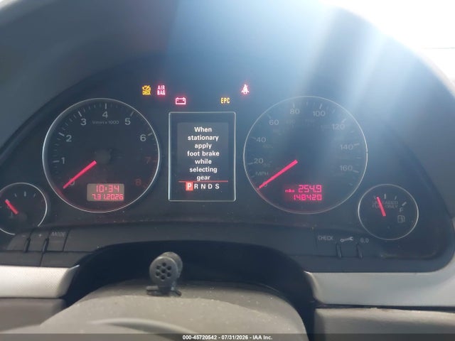 Продаж на аукціоні авто 2005 Audi A4 2.0t, vin: WAUDF68E05A476198, номер лоту: 45720542