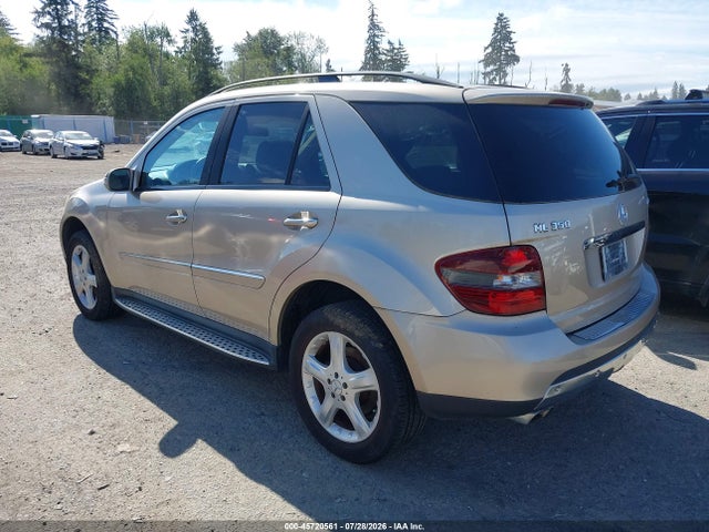 Aukcja sprzedaży 2007 Mercedes-benz Ml 350 4matic, vin: 4JGBB86E57A258924, numer aukcji: 45720561