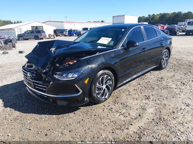 Продажа на аукционе авто 2021 Hyundai Sonata Blue, vin: KMHL24JJ0MA028205, номер лота: 45720648