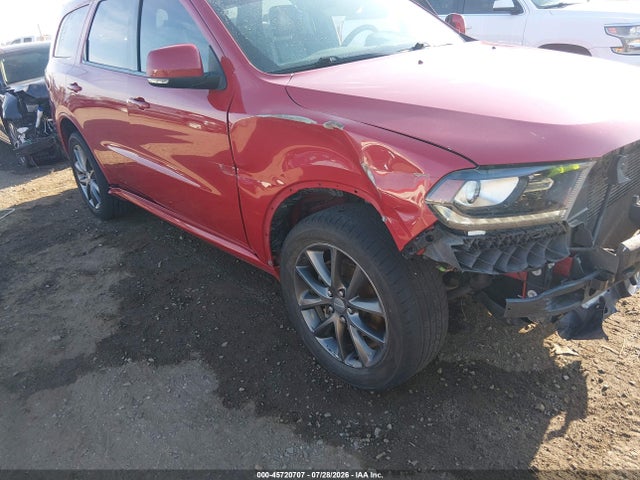 Продажа на аукционе авто 2018 Dodge Durango Gt Awd, vin: 1C4RDJDG0JC362595, номер лота: 45720707