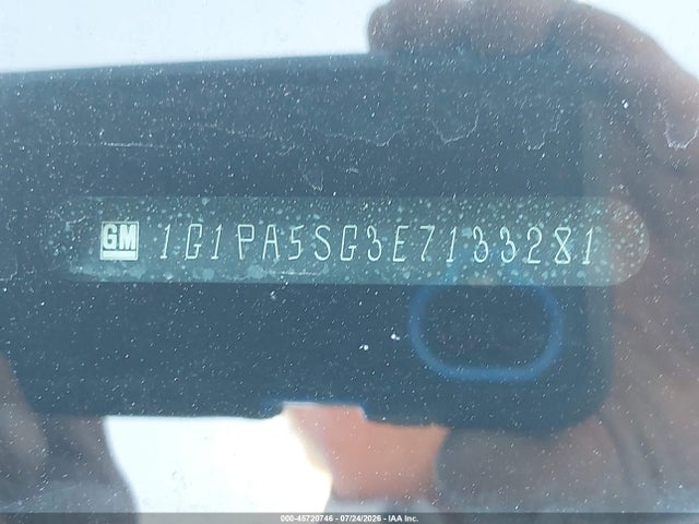 1G1PA5SG3E7133281 Chevrolet Cruze Ls Auto