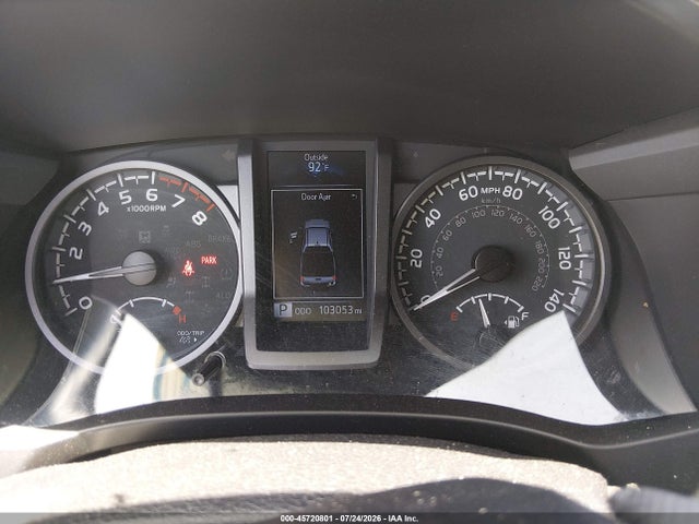 2020 Toyota Tacoma Trd Off-road მანქანა იყიდება აუქციონზე, vin: 3TMCZ5AN4LM312639, აუქციონის ნომერი: 45720801