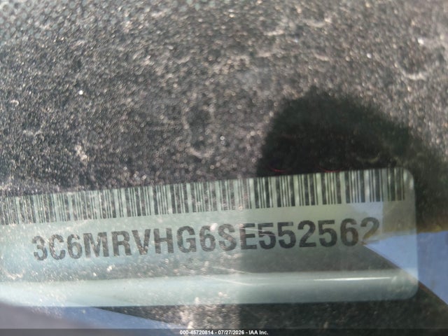 Продаж на аукціоні авто 2025 Ram Promaster 3500 Tradesman High Roof 159 Wb W/pass Seat, vin: 3C6MRVHG6SE552562, номер лоту: 45720814