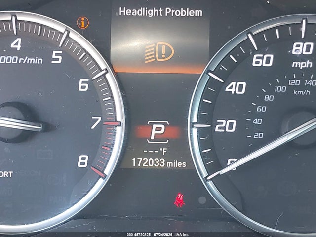 45720825 :رقم المزاد ، 19UUB1F55GA010324 vin ، 2016 Acura Tlx Tech مزاد بيع