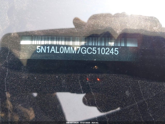 Продажа на аукционе авто 2016 Infiniti Qx60, vin: 5N1AL0MM7GC510245, номер лота: 45720826