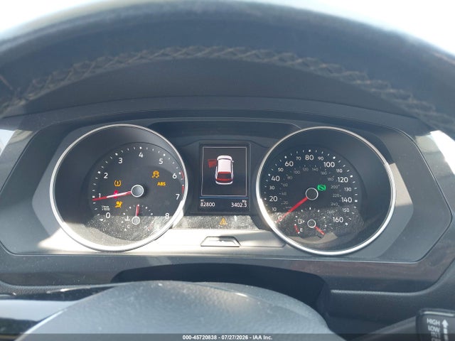 45720838 :رقم المزاد ، 3VV2B7AXXKM077970 vin ، 2019 Volkswagen Tiguan 2.0t Se/2.0t Sel/2.0t Sel R-line/2.0t Sel R-line Black مزاد بيع
