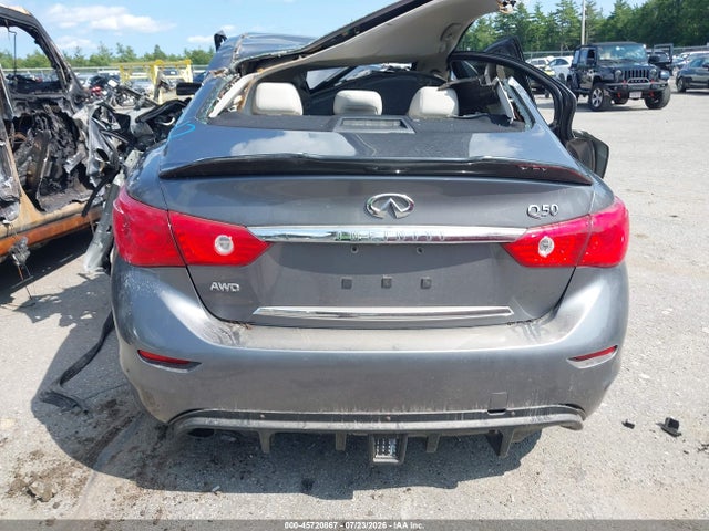 2017 Infiniti Q50 3.0t Signature Edition მანქანა იყიდება აუქციონზე, vin: JN1EV7AR7HM837493, აუქციონის ნომერი: 45720867