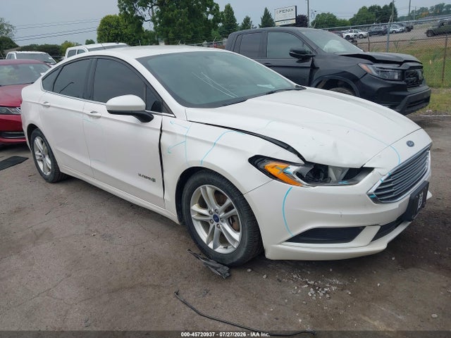 Продажа на аукционе авто 2018 Ford Fusion Hybrid Se, vin: 3FA6P0LU9JR235301, номер лота: 45720937
