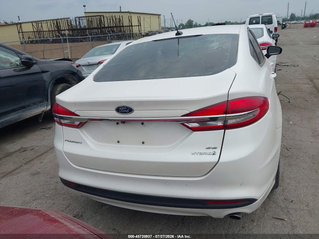 Продажа на аукционе авто 2018 Ford Fusion Hybrid Se, vin: 3FA6P0LU9JR235301, номер лота: 45720937