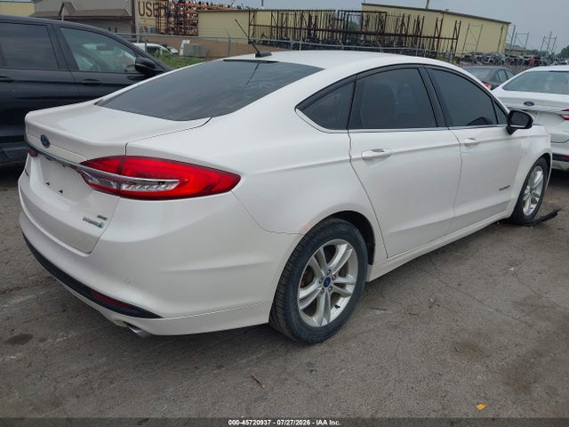 Продажа на аукционе авто 2018 Ford Fusion Hybrid Se, vin: 3FA6P0LU9JR235301, номер лота: 45720937