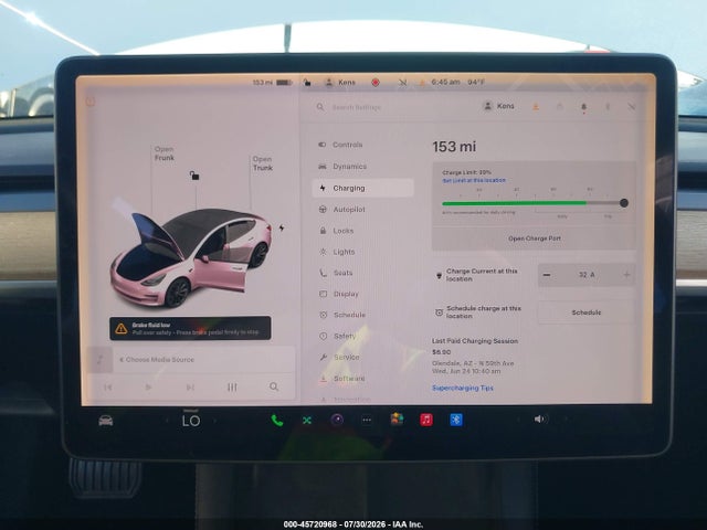 Tesla Model 3 Standard Range Plus Rear-wheel Drive 2021 5YJ3E1EA0MF871834 Image 17