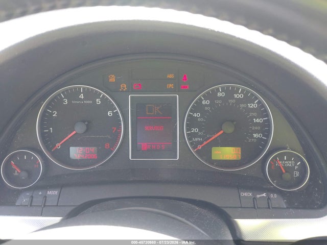 45720980 :رقم المزاد ، WAUDF78E67A211102 vin ، 2007 Audi A4 2.0t مزاد بيع