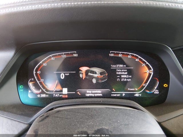2022 Bmw X5 Xdrive40i მანქანა იყიდება აუქციონზე, vin: 5UXCR6C02N9L56274, აუქციონის ნომერი: 45720991