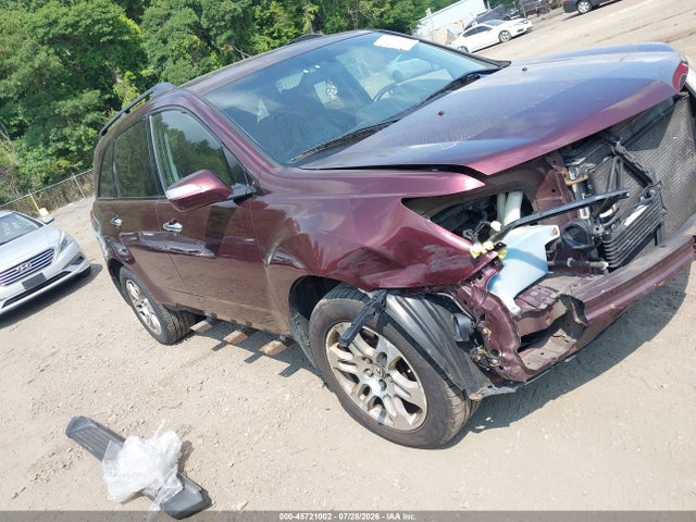 45721002 :رقم المزاد ، 2HNYD28327H525675 vin ، 2007 Acura Mdx Technology Package مزاد بيع